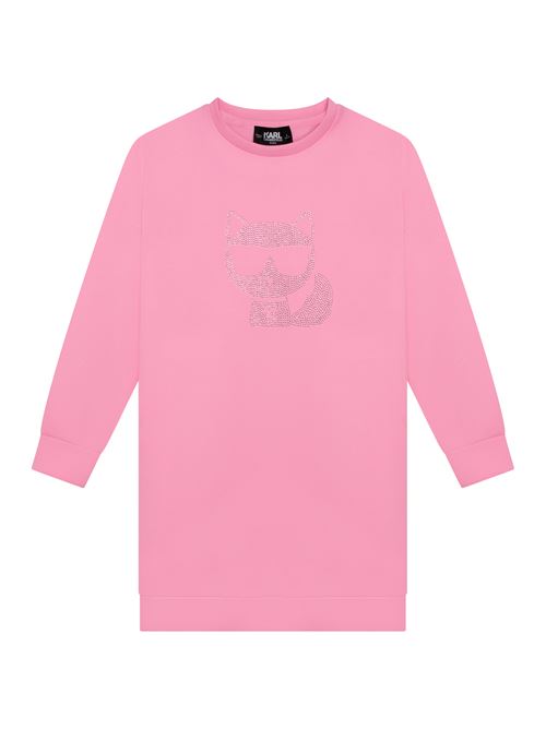 Abito rosa KARL LAGERFELD | Z12218ROSA##